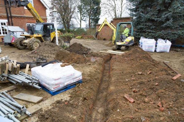Drainage Ditch Digging in Mankato