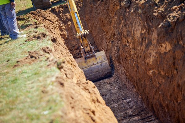 Ditch Excavation in Mankato