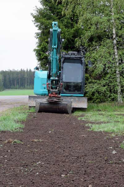Backhoe Grading in Mankato