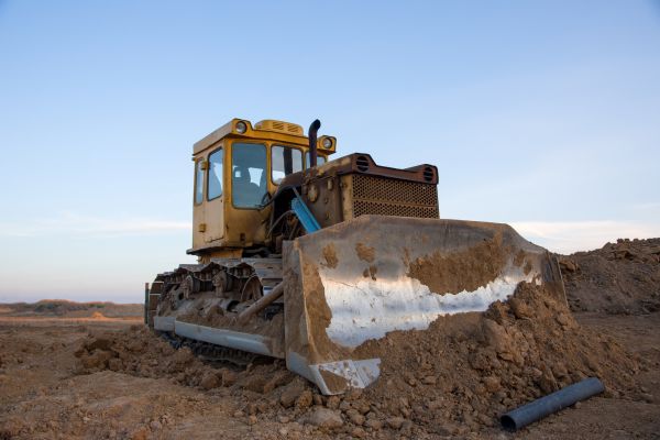 Bulldozer Land Grading in Mankato