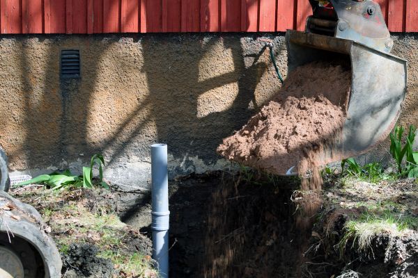 Sewer Line Digging in Mankato
