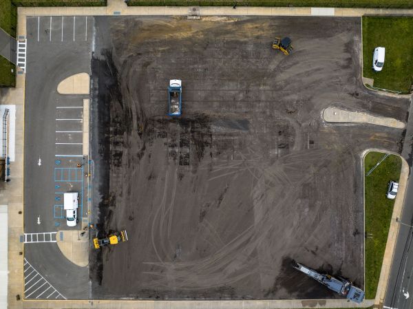 Parking Lot Excavation in Mankato