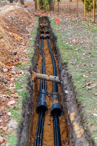 Electrical Line Excavation in Mankato